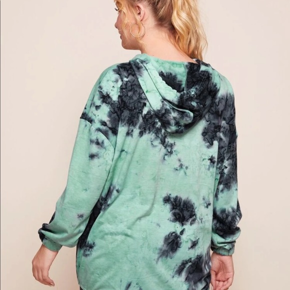 Tie hem hoodie - Picture 2 of 3